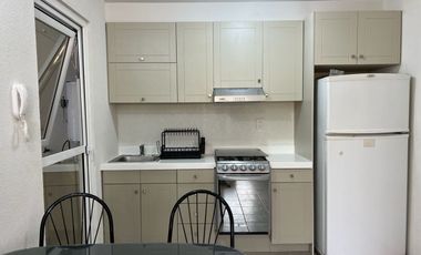 Renta este increíble departamento amueblado en uno de los fracc. privados con mejores amenidades. Disfruta de la tranquilidad, amplias áreas verdes