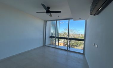 PH de 2 recámaras, sin muebles, con Roof privado y jacuzzi, en Temozon.