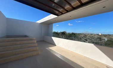 PH de 2 recámaras, sin muebles, con Roof privado y jacuzzi, en Temozon.