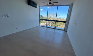 PH de 2 recámaras, sin muebles, con Roof privado y jacuzzi, en Temozon.