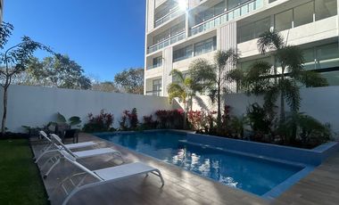 PH de 2 recámaras, sin muebles, con Roof privado y jacuzzi, en Temozon.