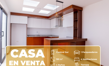 🏡 Casa en venta en el Sur de Cuenca | Condominio seguro + terraza con vista