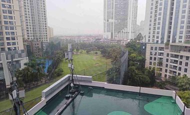 Apt The Mansion Kemayoran 2 br lt sedang Semi Furnished jarang ada
