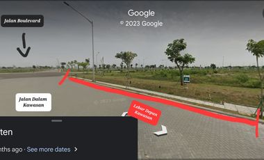 Disewa Tanah Komersial Wall Street Avenue Pantai Indah Kapuk 2