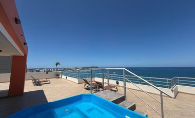 SAN LORENZO: FRENTE AL MAR Y ESQUINERO CON PISCINA Y ROOFTOP