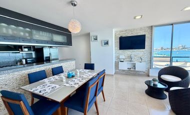 SAN LORENZO: FRENTE AL MAR Y ESQUINERO CON PISCINA Y ROOFTOP