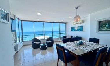 SAN LORENZO: FRENTE AL MAR Y ESQUINERO CON PISCINA Y ROOFTOP