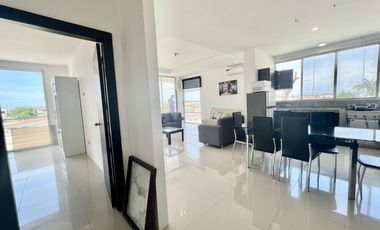 COSTA DE ORO: DEPARTAMENTO DE ESTRENO CON PISCINA A UN TERRENO DEL MAR