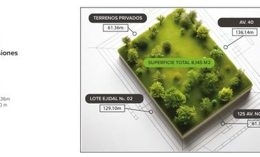 CENTRICO TERRENO EN PLAYA DEL CARMEN COMERCIAL O HABITACIONAL