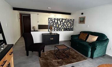 Loft totalmente amueblado, nuevo para una sola persona. Todos los servicios incluidos.