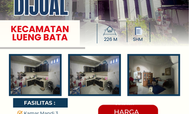 Rumah Dijual di Kecamatan Lueng Bata Banda Aceh – LT 226 m², SHM