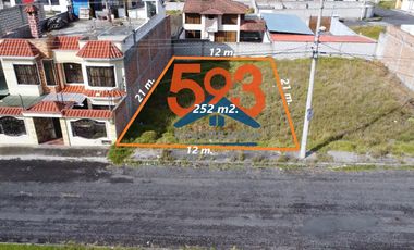 Terreno de Venta en Latacunga