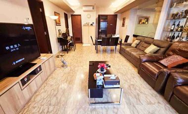 Apartemen Royale Springhills Kemayoran 165m, Furnished Lux Siap Huni, 2+1 BR bisa KPA