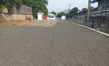DISEWAKAN Lahan & Bangunan Gudang Siap Pakai