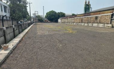 DISEWAKAN Lahan & Bangunan Gudang Siap Pakai