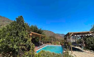 OPORTUNIDAD!! SE ARRIENDA PARCELA CON CASA AMOBLADA + PISCINA EN OLMUÉ