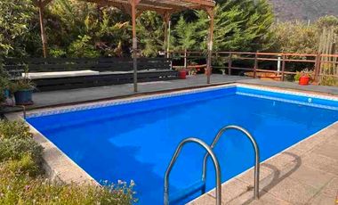 OPORTUNIDAD!! SE ARRIENDA PARCELA CON CASA AMOBLADA + PISCINA EN OLMUÉ