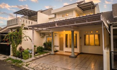 TURUN HARGA! DIJUAL CEPAT RUMAH 2 LANTAI 3+1KT & 2+2KM - SHM - MODERN HILL PONDOK CABE TANGERANG SELATAN