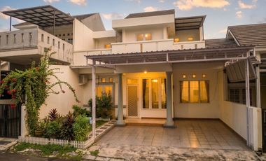 TURUN HARGA! DIJUAL CEPAT RUMAH 2 LANTAI 3+1KT & 2+2KM - SHM - MODERN HILL PONDOK CABE TANGERANG SELATAN