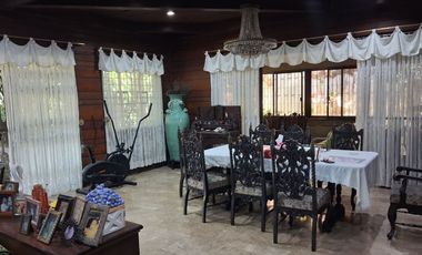 Rare Narra & Almasiga Wood Flood-Free Residence with Antique Interiors | Don Jose Heights