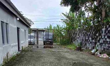 Gudang Rangka Baja Dan Kantoran Tanah Luas Strategis Di JL. Godean km 8