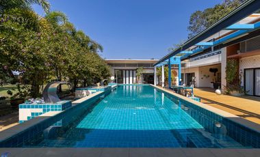 7 bed Lakeside Pool Villa 11 rai Nong Khon Ubon