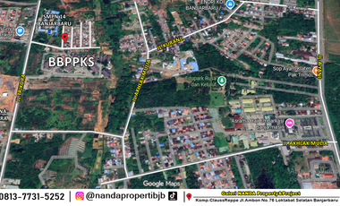 villa mewah type 250/160m2 2lt di panorama trikora banjarbaru