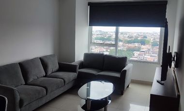 Suite Amoblada en Alquiler en el Norte de Guayaquil, 1 Habitación, 1 Baño, Piscina, Gimnasio, Seguridad, Parqueo.