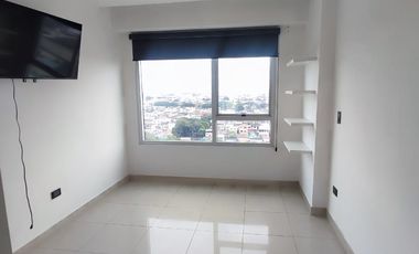 Suite Amoblada en Alquiler en el Norte de Guayaquil, 1 Habitación, 1 Baño, Piscina, Gimnasio, Seguridad, Parqueo.