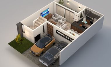 Estrena en Privada en Xixitla, San Andrés Cholula: Preventa $3,000,000 (precio de salida a $3,150,000) | 3 Pisos, Roof Garden.