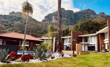 Exclusiva casa en condominio en venta, Tlayacapan, Morelos