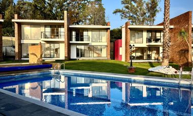 Exclusiva casa en condominio en venta, Tlayacapan, Morelos