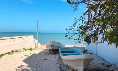Casa en venta frente al mar en Chicxulub, Mérida, Yucatán