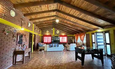 Cabaña Equipada con Gran Terreno, 3 Recámaras.