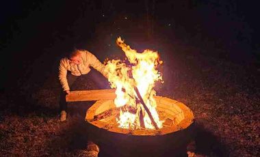 Cabaña Equipada con Gran Terreno, 3 Recámaras.