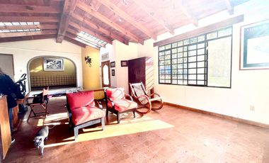 CASA EN VENTA EN CHIMALIAPAN, OCOYOACAN - AMPLIO TERRENO