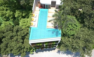 EDIFICIO DE 8 ESTUDIOS, 2 PH Y 3 LOCALES COMERCIALES EN TULUM