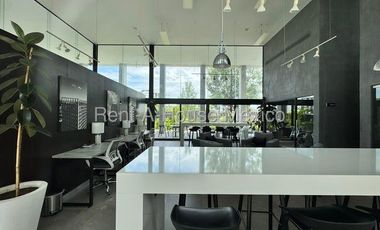 Departamento amueblado en planta baja, 3 recámaras, RENTA - Santa Fe Juriquilla