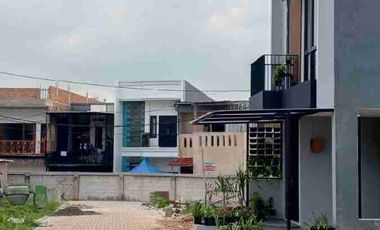 DIJUAL RUMAH MURAH STRATEGIS Tipe Scandinavian 3.5 Lantai Alaya Residence Jagakarsa Jakarta