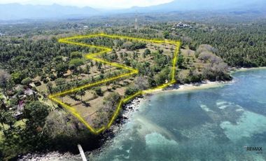 Tanah 731 Are di Pesisir Pantai Dijual, di Lombok Utara Area