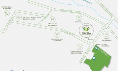 Allegra Valle Condesa Semiamueblada Juarez NL