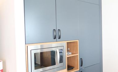 Santa Fe Frente Hospital ABC Departamento Semi amueblado