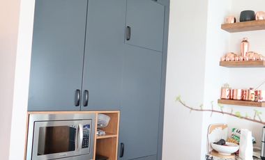 Santa Fe Frente Hospital ABC Departamento Semi amueblado