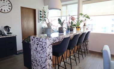 Santa Fe Frente Hospital ABC Departamento Semi amueblado