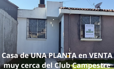 Casa de UNA PLANTA en VENTA en Erandeni I en Morelia. UX4735