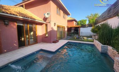 Amplia Casa con Piscina Arriendo Alto El Manzano Til Til