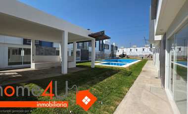 ~Preventa~ Casas nuevas con amenidades.