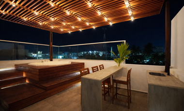 Acapulco Diamante | Villa amueblada con roof privado y jacuzzi