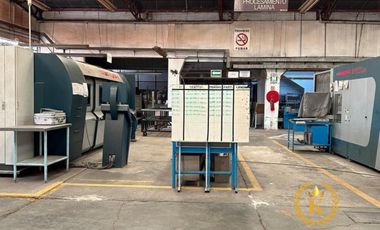 Invierte seguro en tu próximo negocio! Venta de nave industrial lista para operar entrega inmediata en IZTACALCO CDMX.