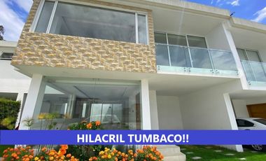 LINDA CASA DE VENTA POR HILACRIL TUMBACO!!  POR ESTRENAR!!